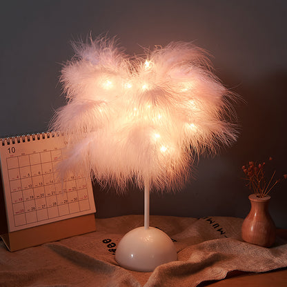 Feather Night Lamp