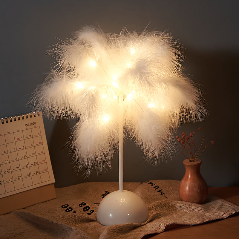 Feather Night Lamp