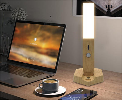 Smart Home Wooden Small Night Lamp