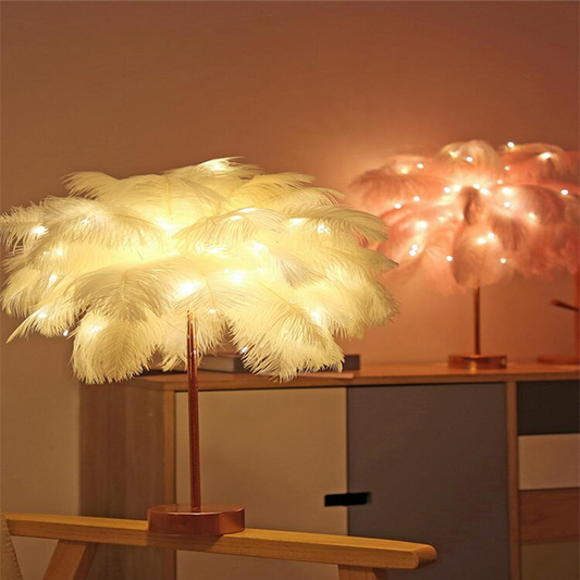 Feather Night Lamp