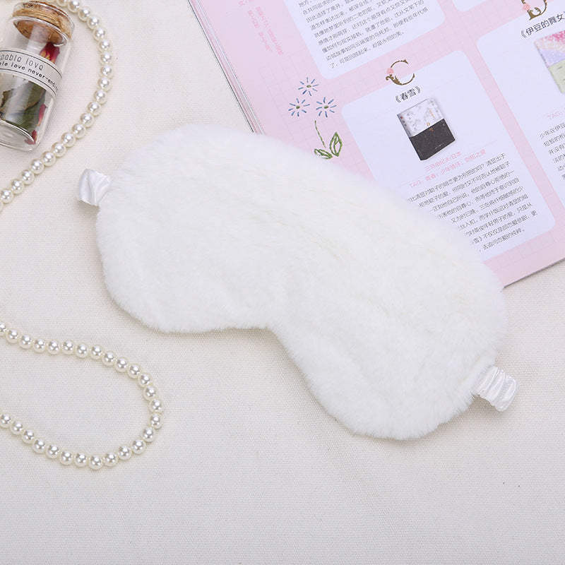 Home Fashion Sleep Plush Eye Mask
