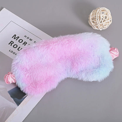 Home Fashion Sleep Plush Eye Mask