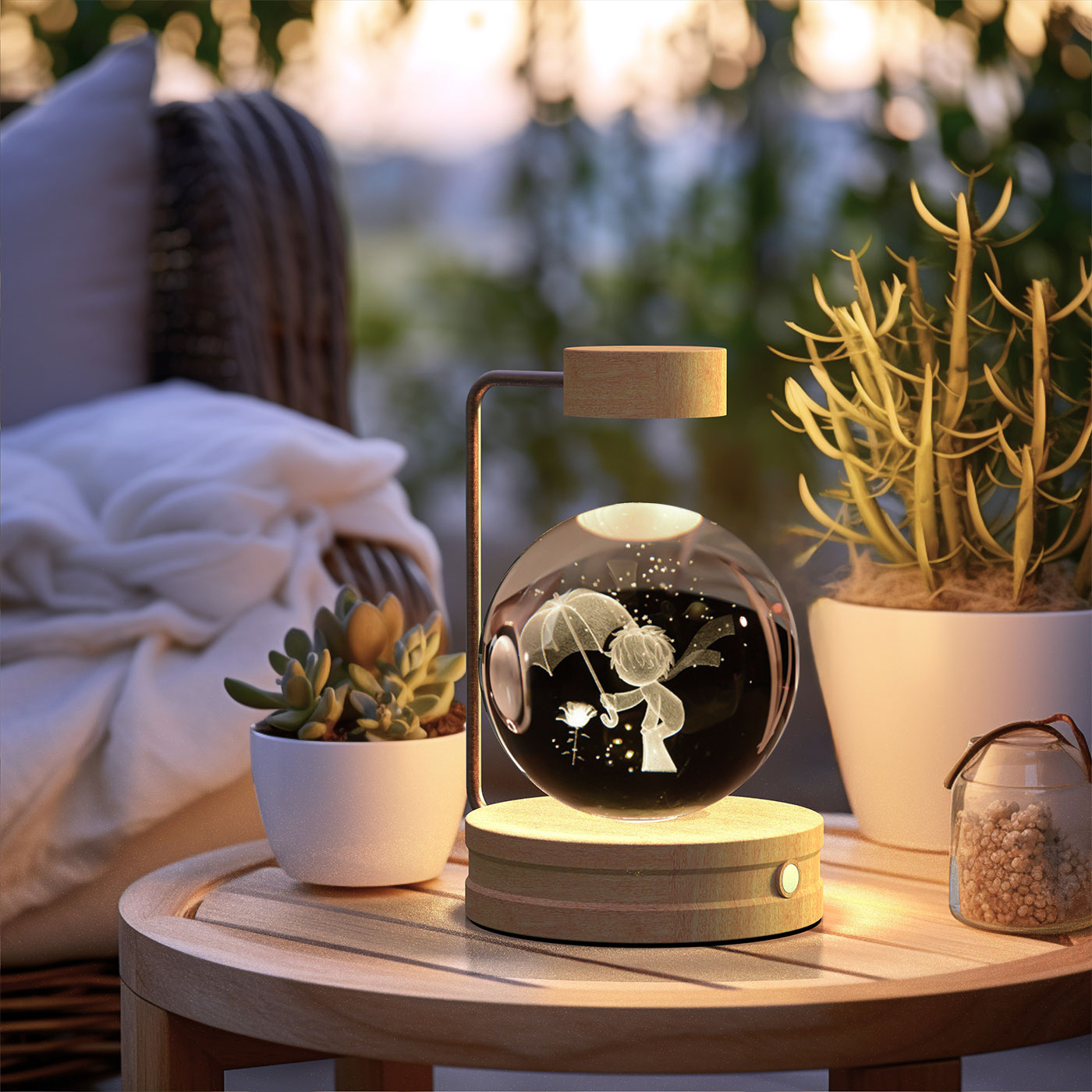 Crystal Ball Night Light