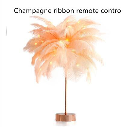 Feather Night Lamp