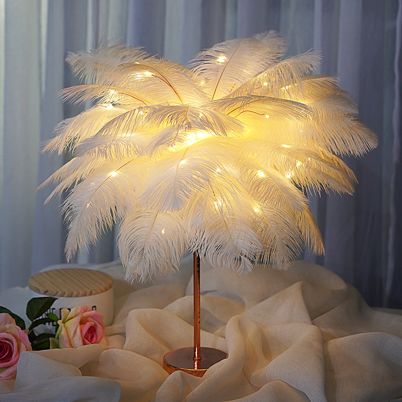 Feather Night Lamp