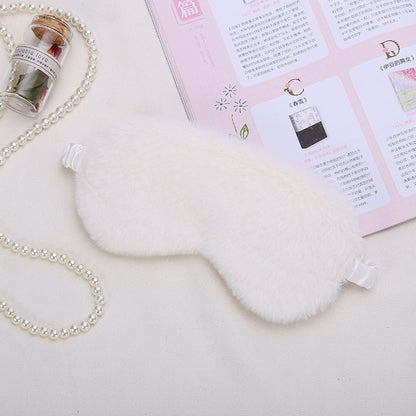 Home Fashion Sleep Plush Eye Mask