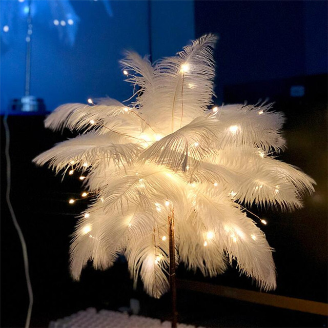 Feather Night Lamp