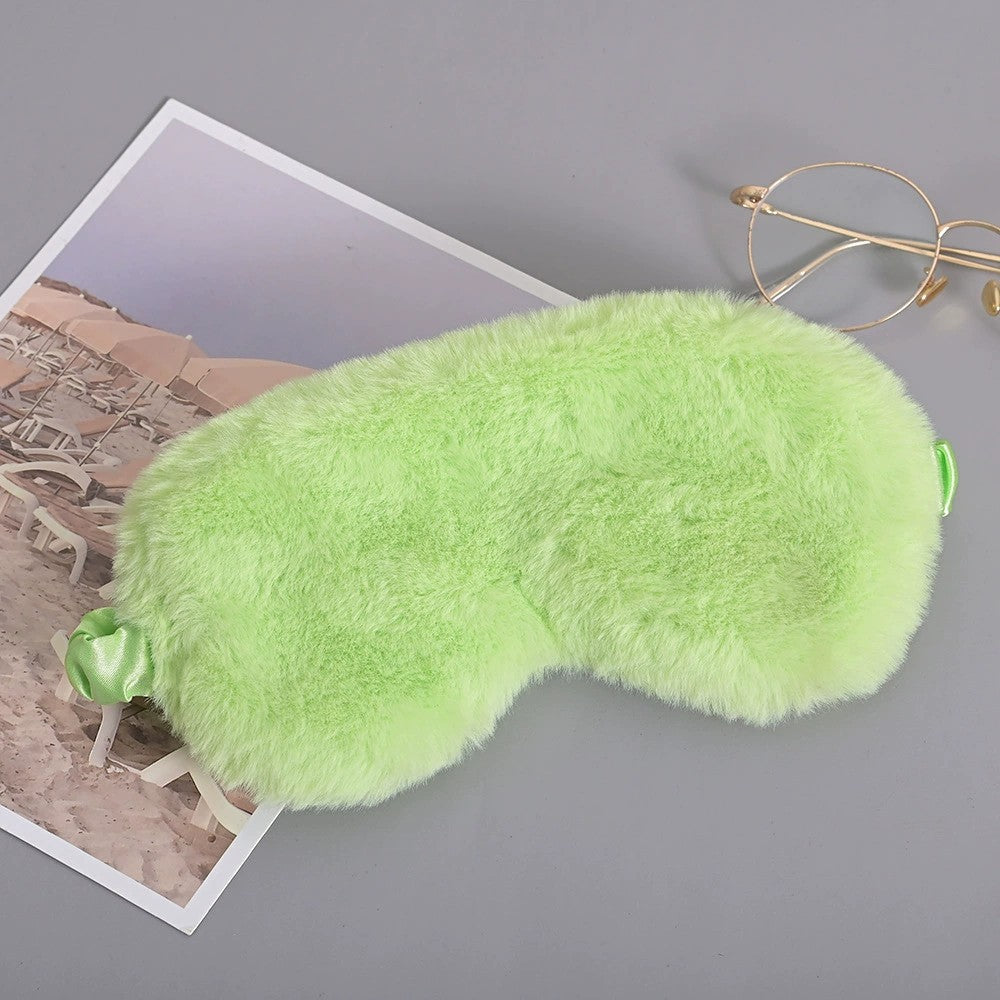 Home Fashion Sleep Plush Eye Mask