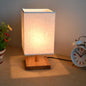 Creative Bedroom Bedside Solid Wood Table Lamp
