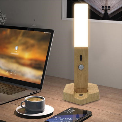 Smart Home Wooden Small Night Lamp