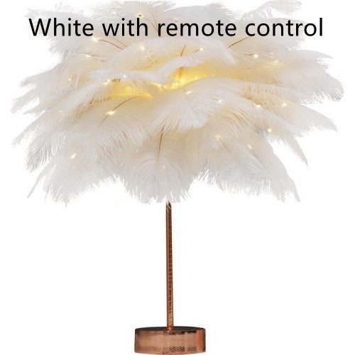 Feather Night Lamp