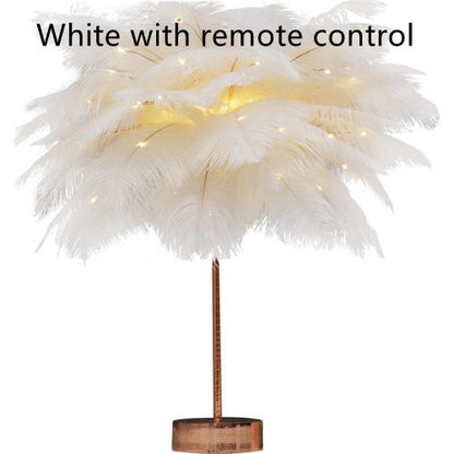 Feather Night Lamp