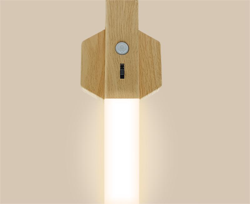 Smart Home Wooden Small Night Lamp